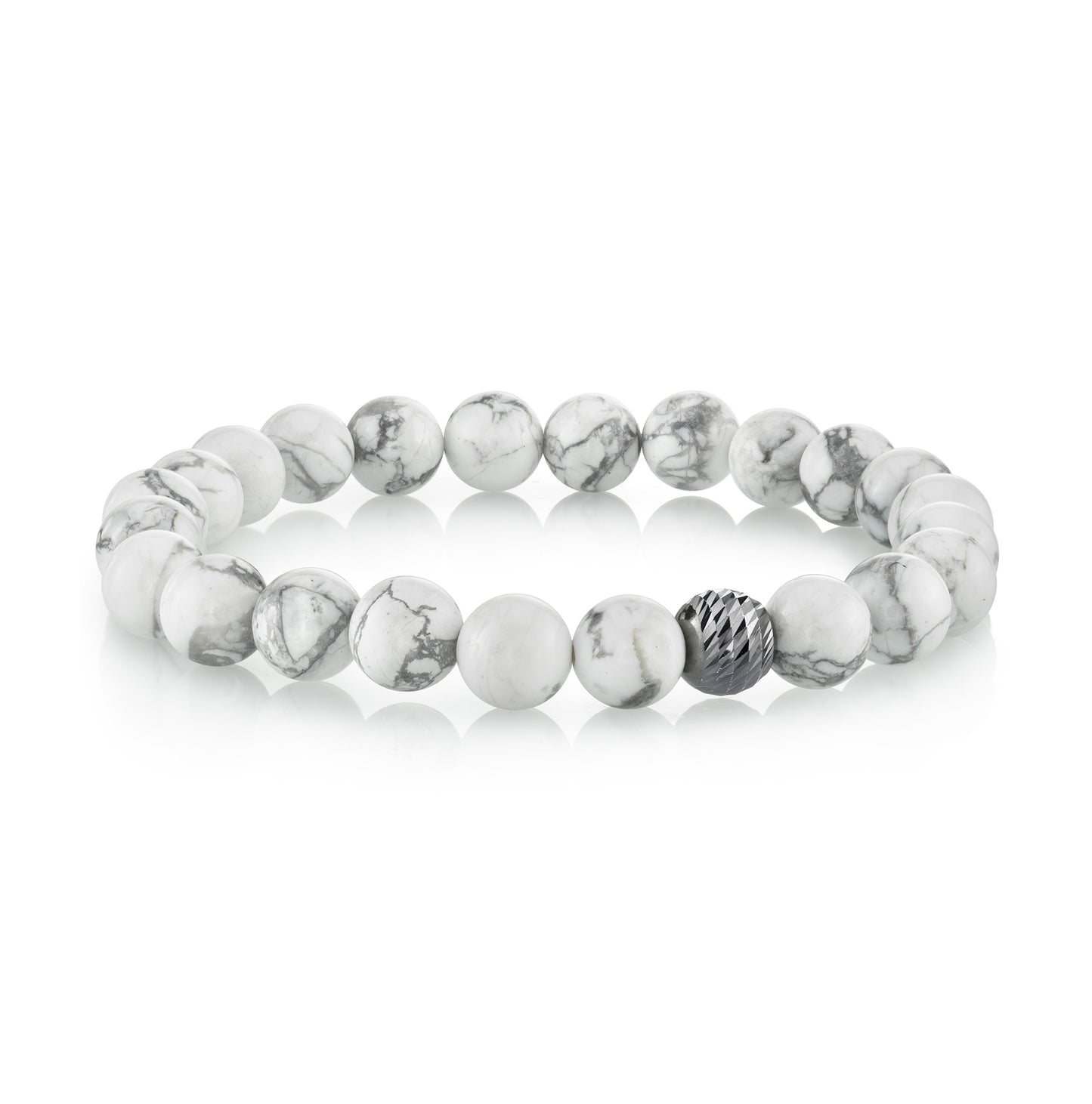 Howlite Beaded Bracelet