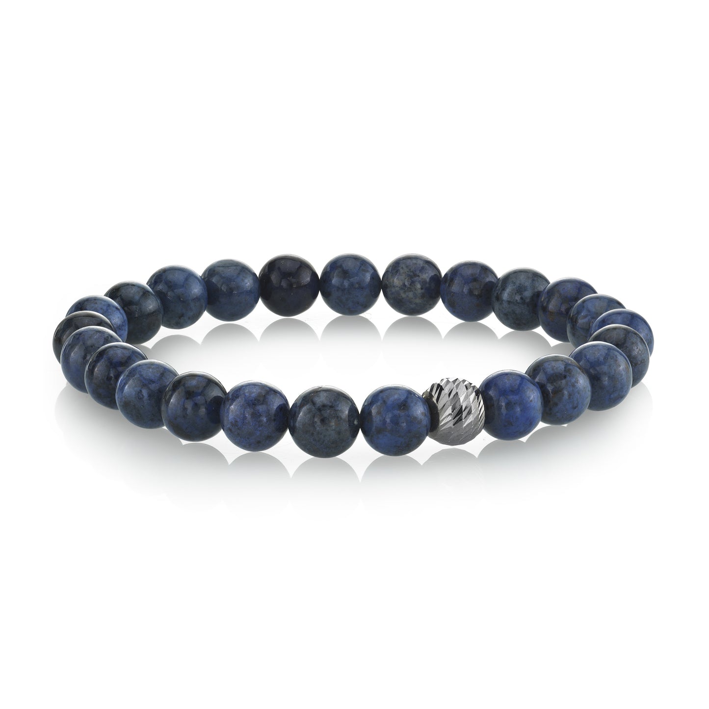 Dumortierite Beaded Bracelet