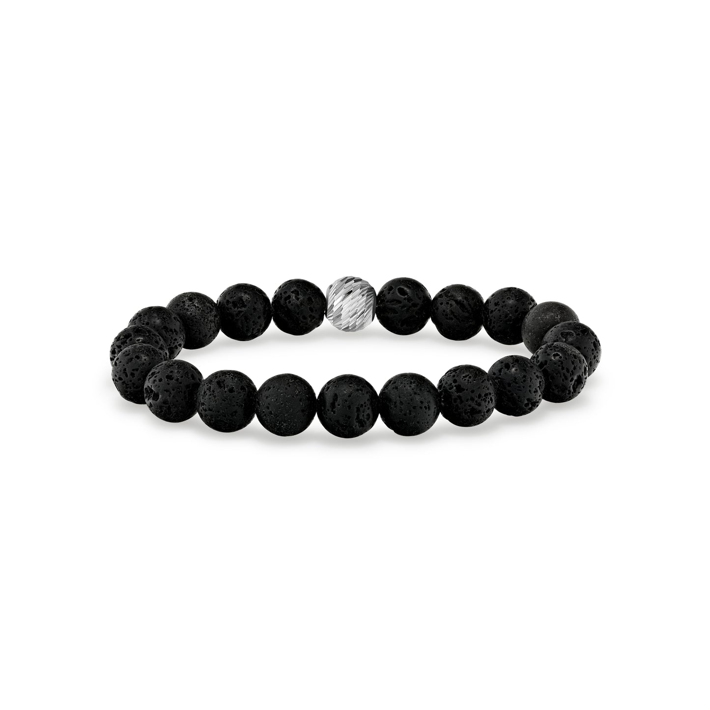 Lava Rock Beaded Bracelet