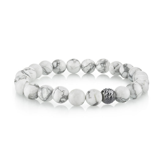 Howlite Beaded Bracelet